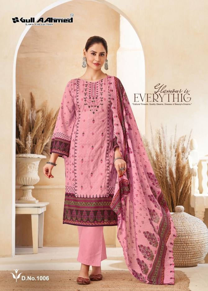 Alsaba By Gull A Ahmed Pakistani Printed Cotton Dress Material Wholesale Price In Surat